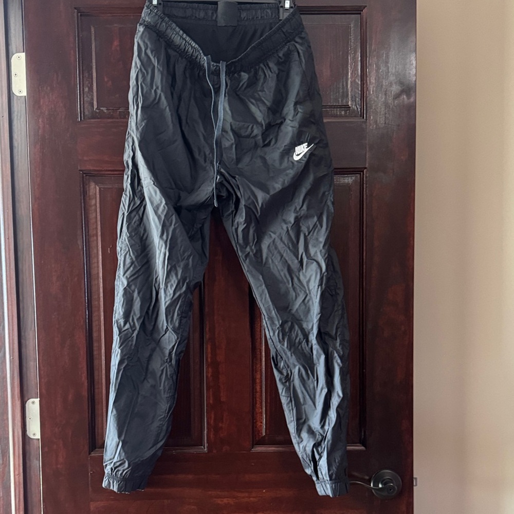 Nike Black Men's Wind Pants with mesh lining